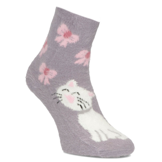 Dámske ponožky kitten purple