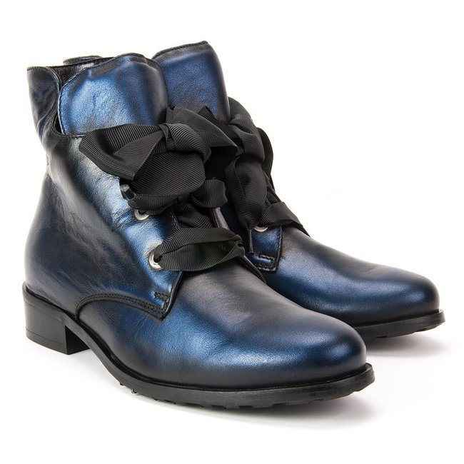 EKSBUT 77-4538-F63-1G BLACK/BLUE obuv